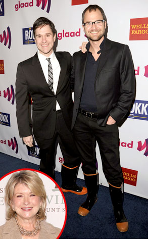 Brent Ridge, Josh Kilmer-Purcell, Martha Stewart Brent Ridge, Josh Kilmer-Purcell, Martha Stewart